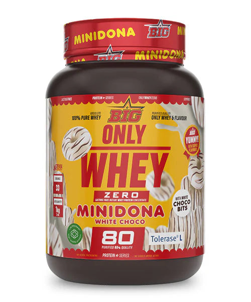 ONLY WHEY® concentrado proteina sabor Minidona white